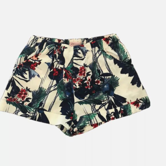 PHILOSOPHY PLEATED SHORTS WITH 4 POCKETS & ELASTIC WAIST S NWT - Picture 8 of 8